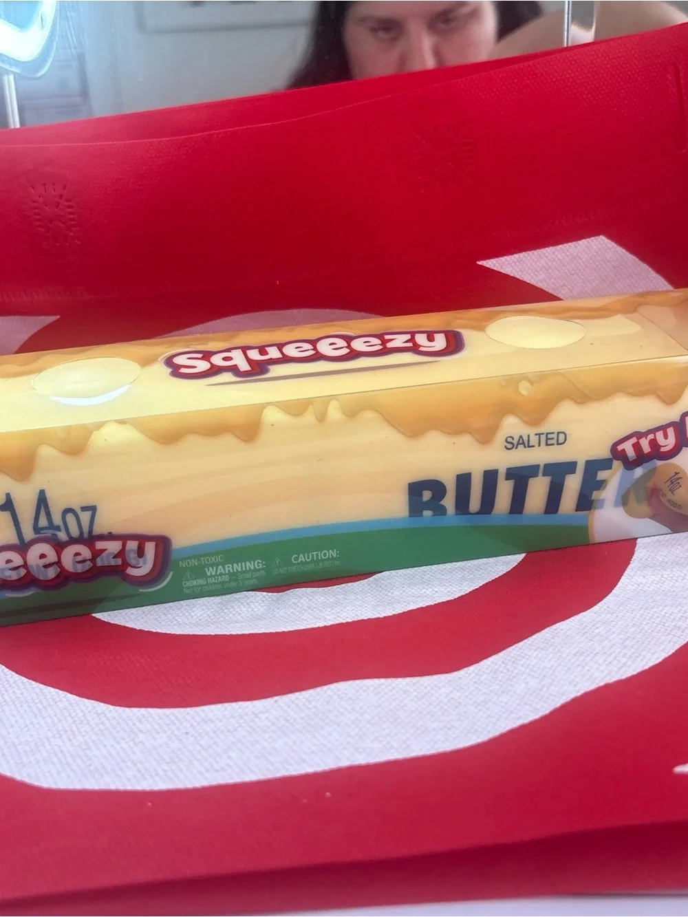 Target Squeezy Salted Butter Prop - Yellow and Red